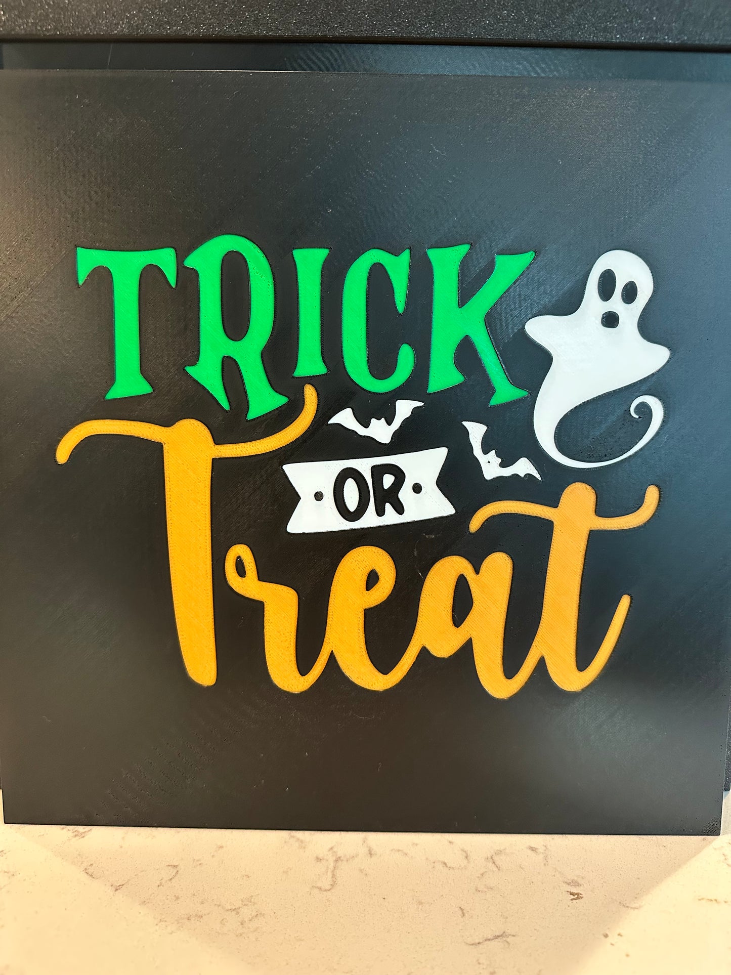 “Trick or Treat” Plate