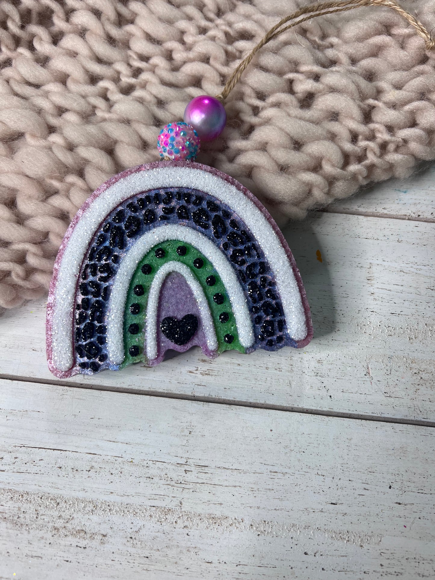 Custom freshie - rainbow