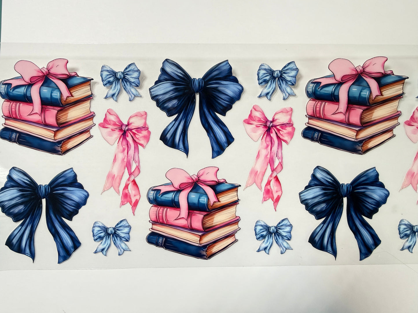 Books and bows wrap
