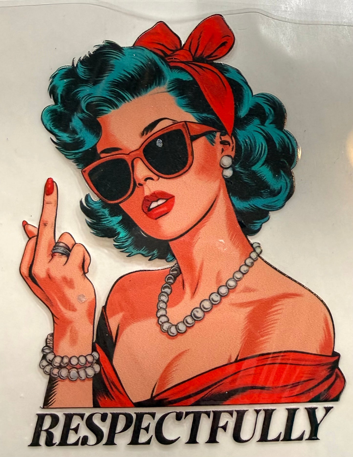 Respectfully - 5.5in