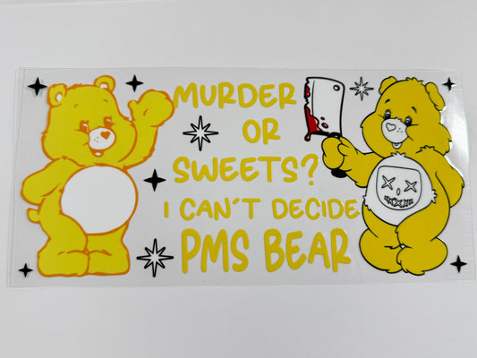 Murder or sweets bear wrap