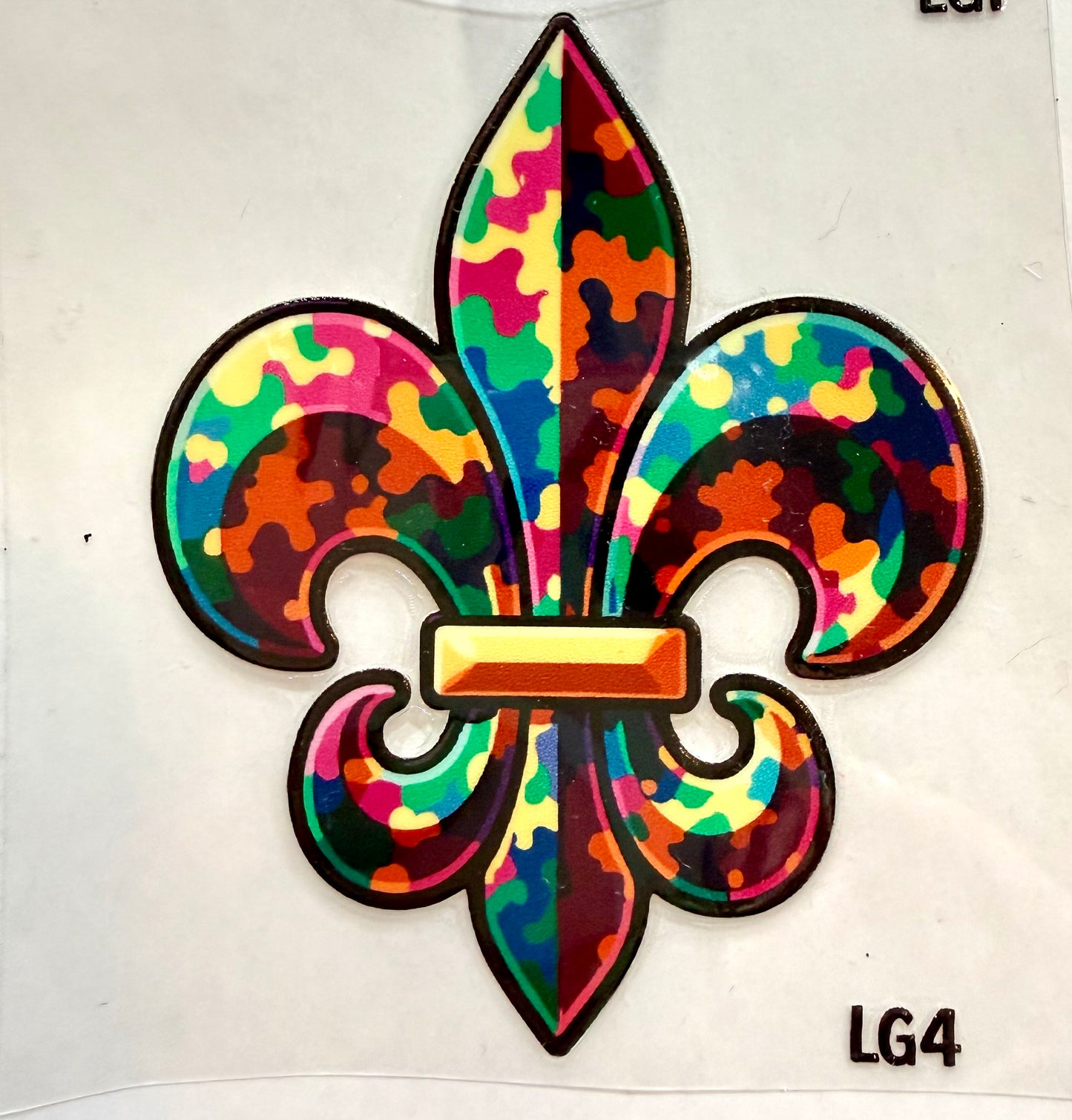 Mardi Gras decal 3.5
