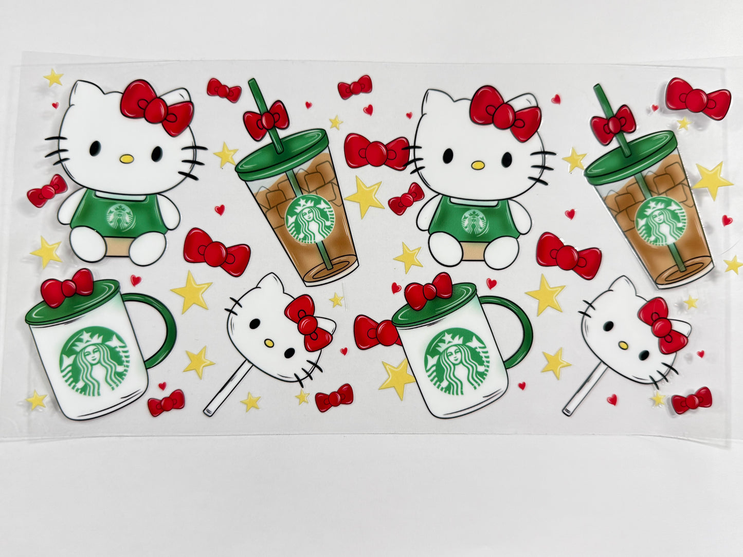 Cat with coffee wrap