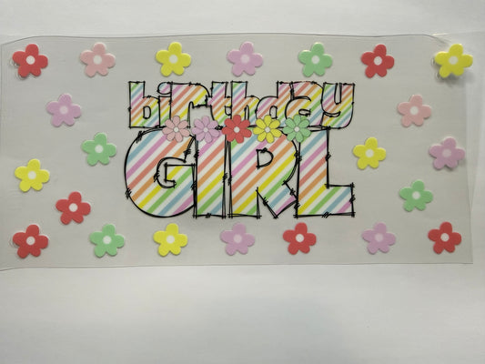 Birthday girl wrap