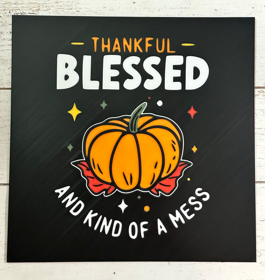 “Kind of a Mess” Plate