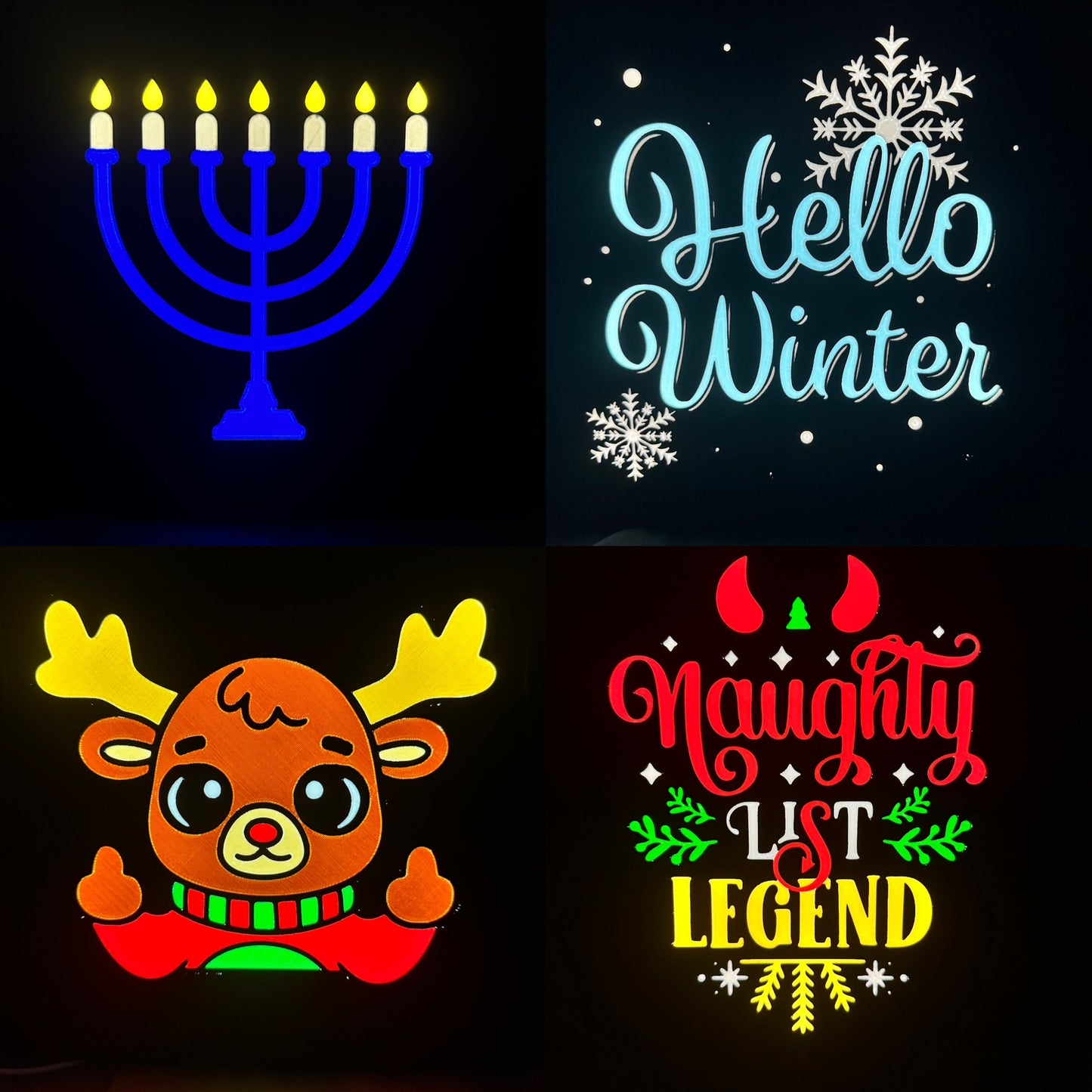 5 Plate Holiday/Winter Bundle