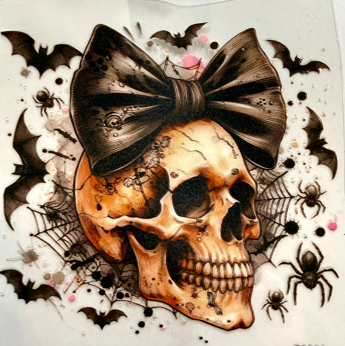 Skull Decal 5.5in