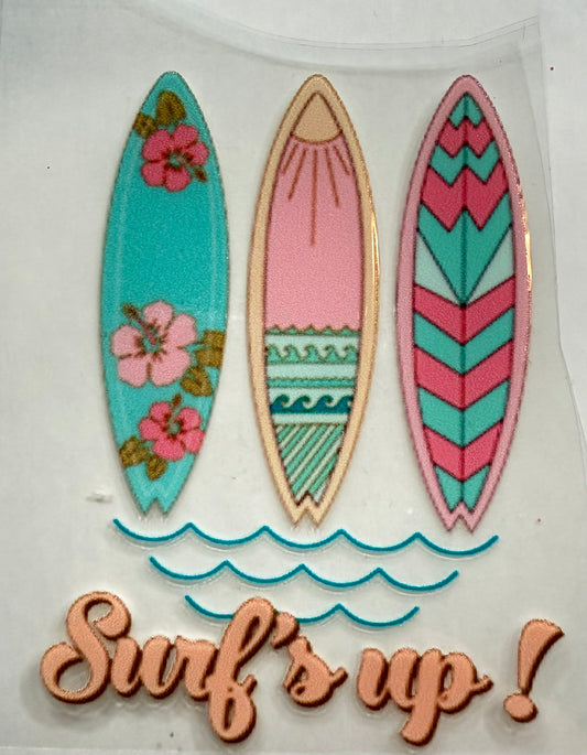 Surfs up decal 3.5