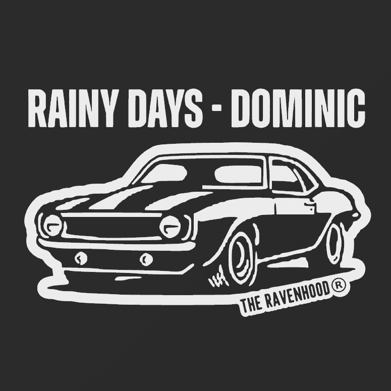 Single - Rainy Days Dominic Car light box plate
