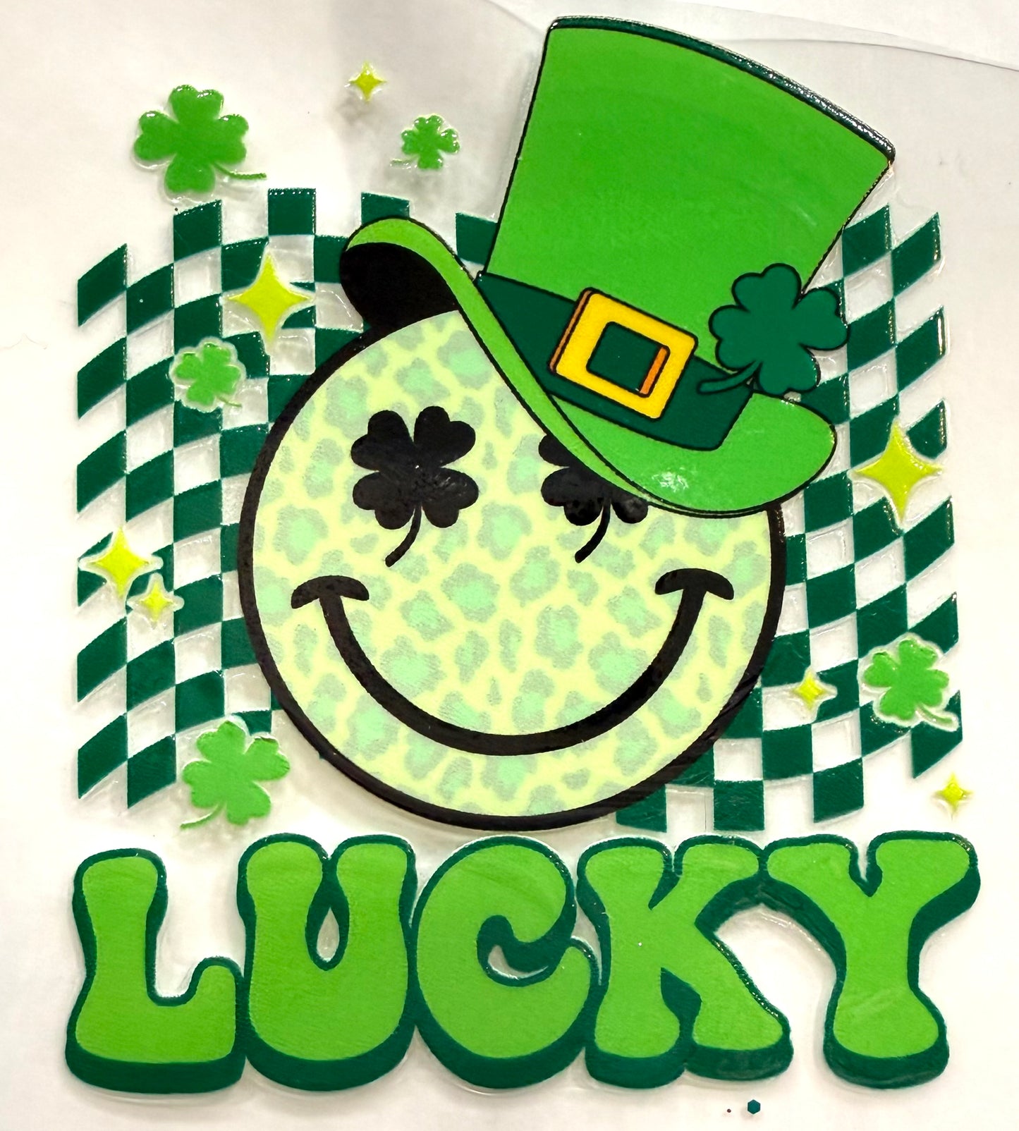 Lucky decal 3.5in