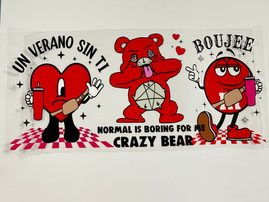 Normal is boring bear wrap