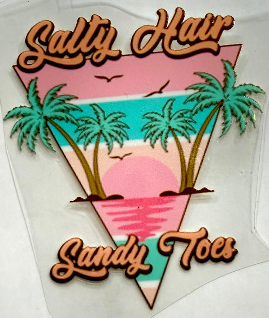 Salty hair decal 3.5
