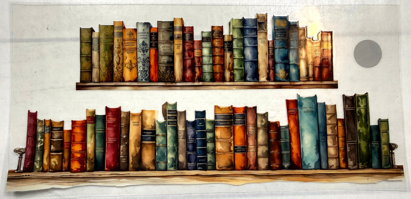 Bookshelves wrap