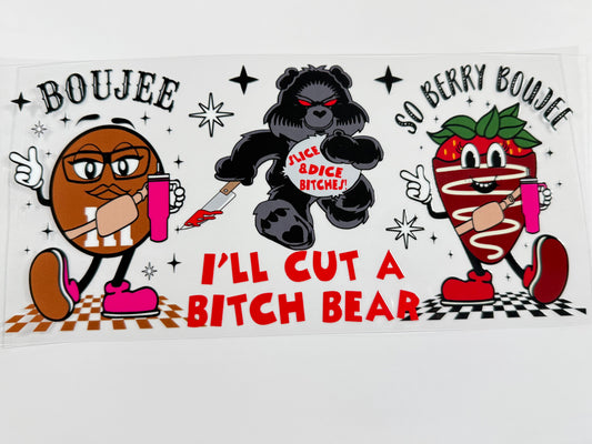 I’ll cut a b bear wrap