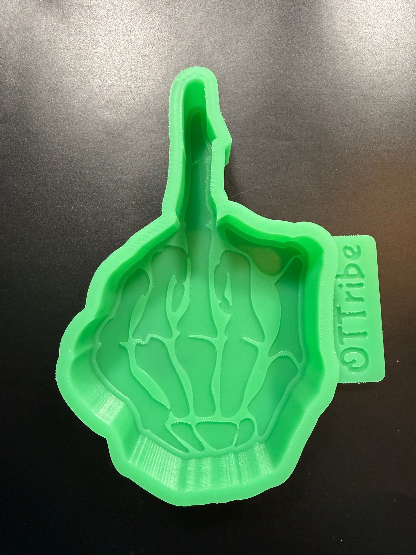 Middle finger skeleton Freshie