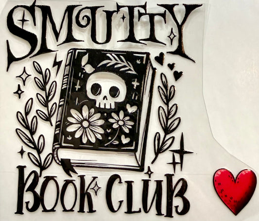 Smutty book club decal - 4