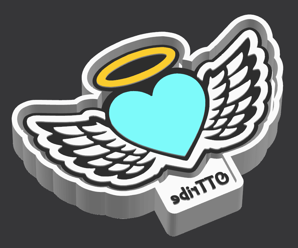 Angel Heart Wings
