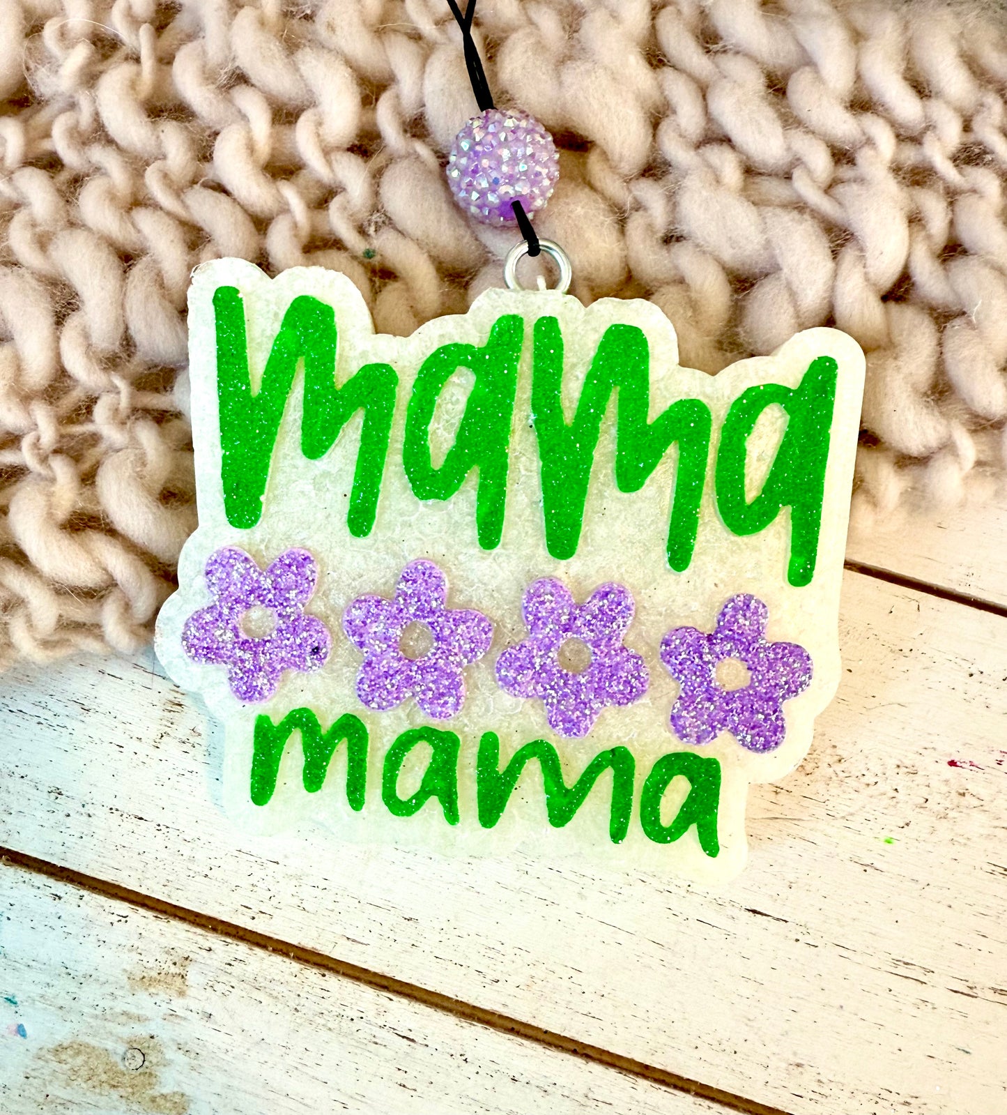 Mama with flowers freshie