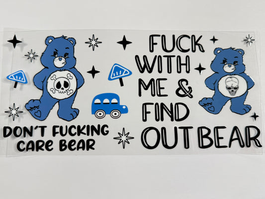FAFO bear wrap