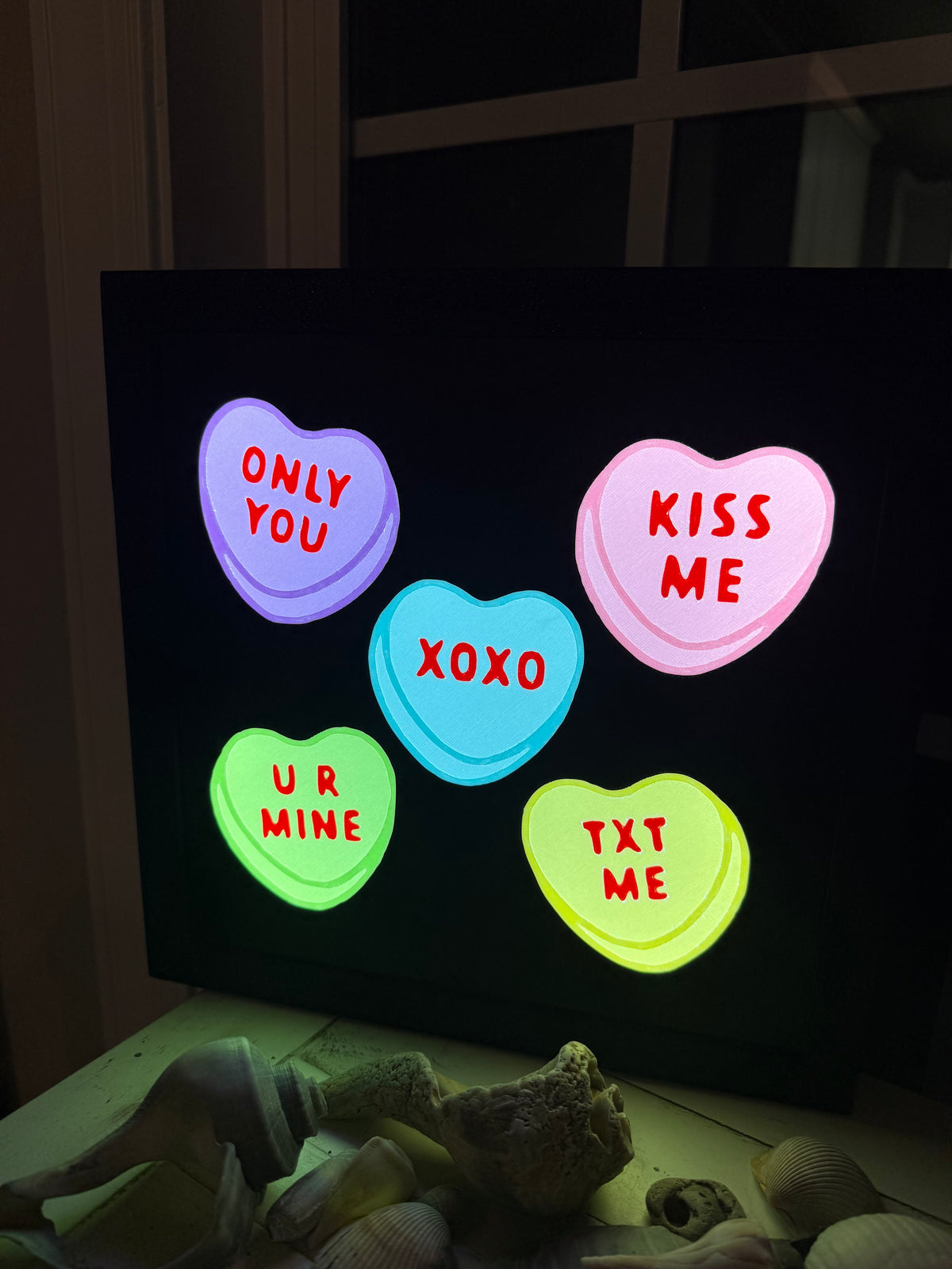 Valentines Candy Hearts