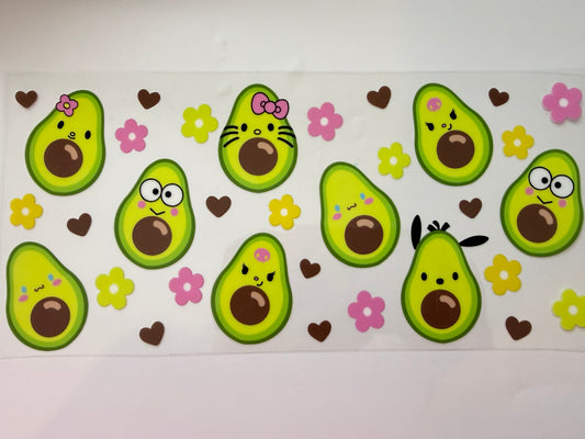 Cute avocado wrap