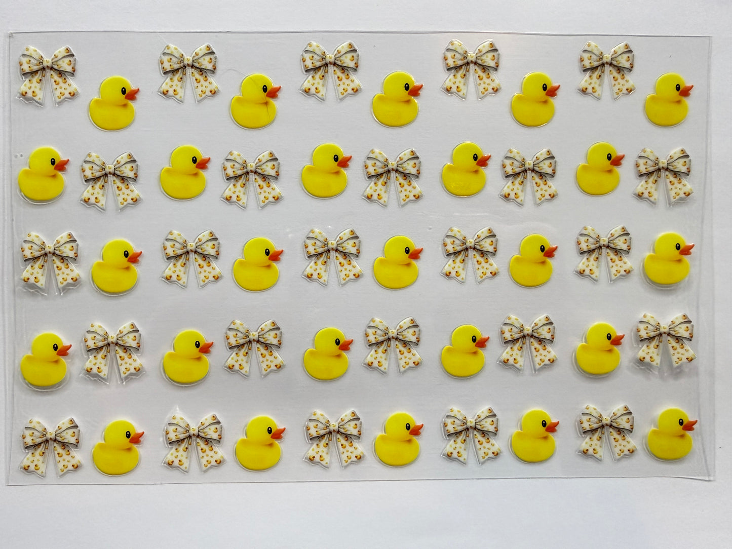 Ducks decal sheet