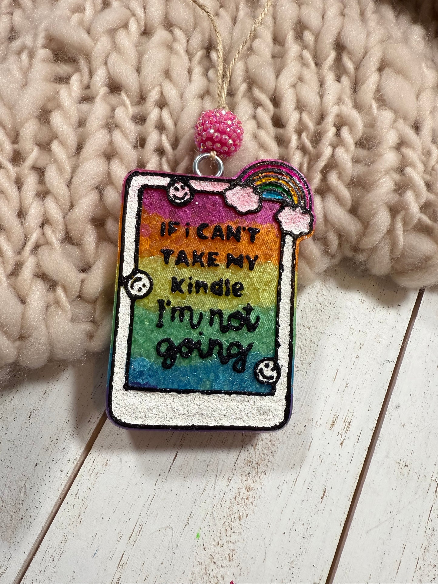 If I can’t take my kindle custom freshie