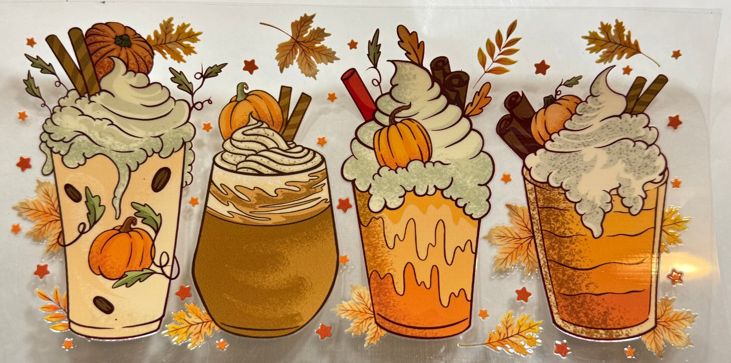 Fall coffee wrap