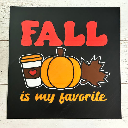 “Fall Favorite” Plate
