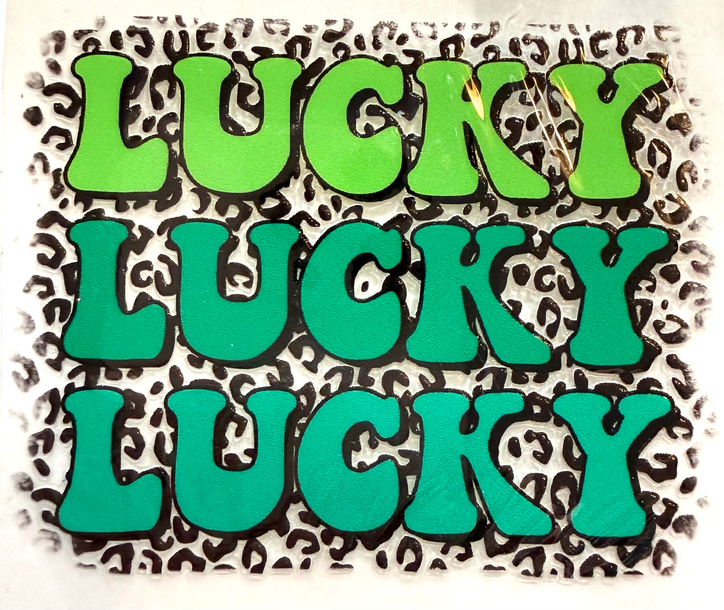Lucky decal 3.5in