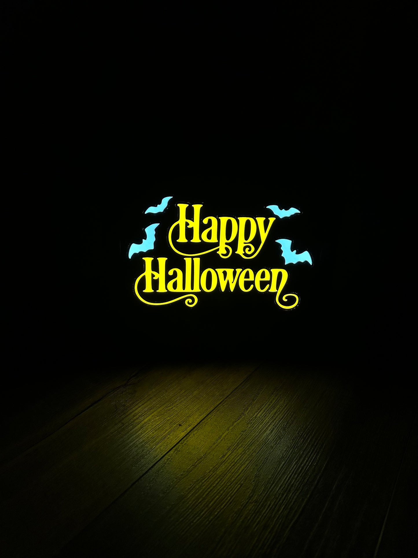 LED Light Box (Happy Halloween plate NOT included)