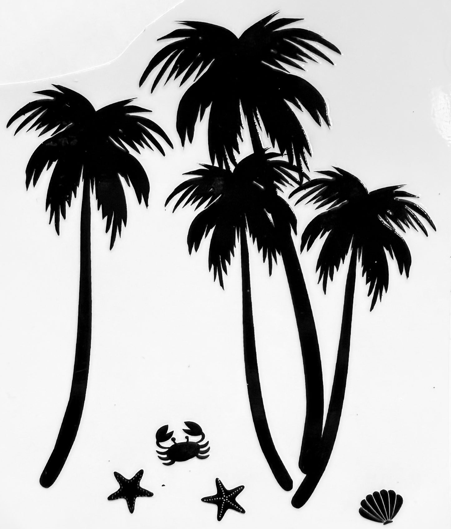 Palm Trees Decal - 5