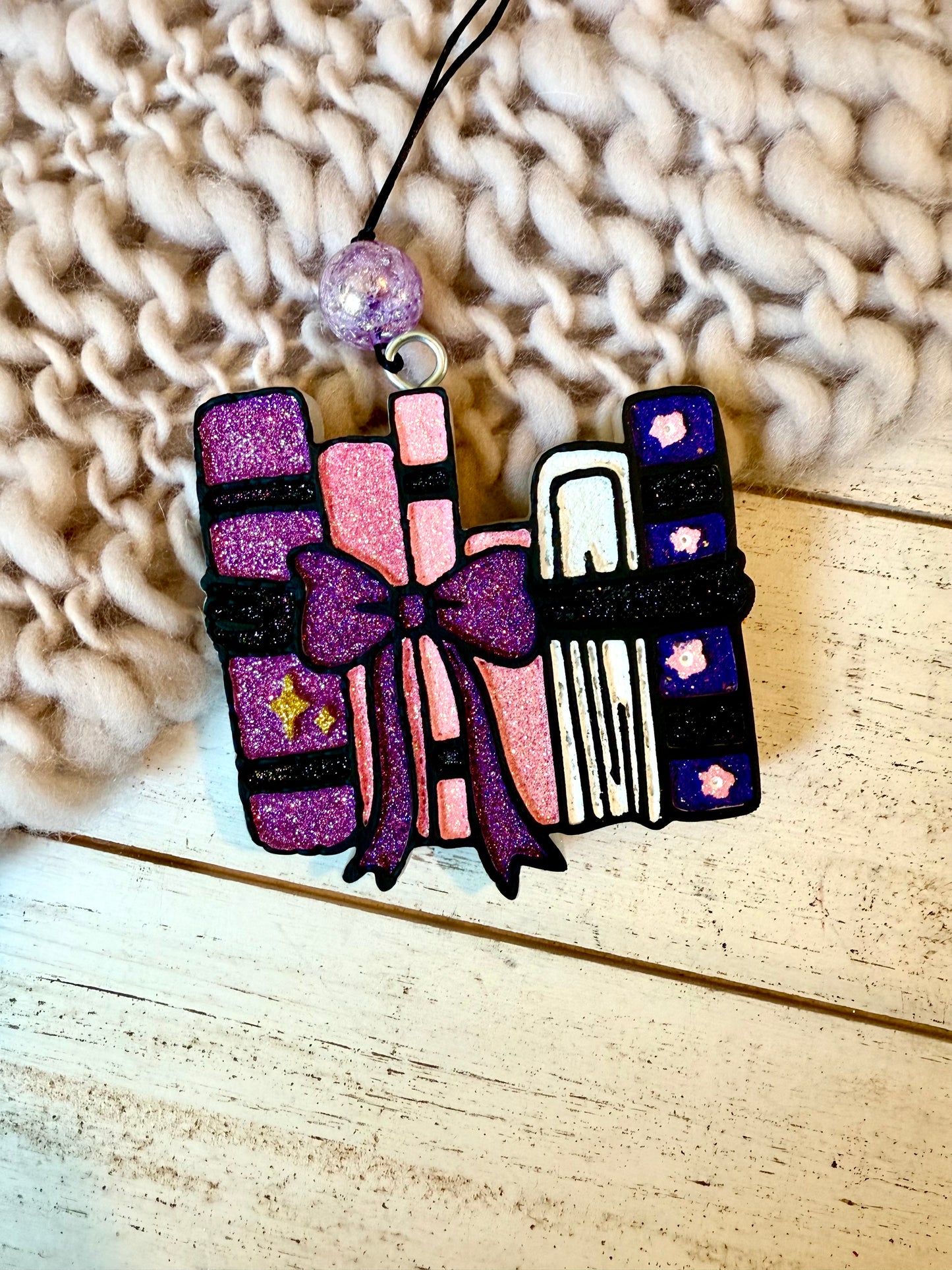 Books with bow freshie