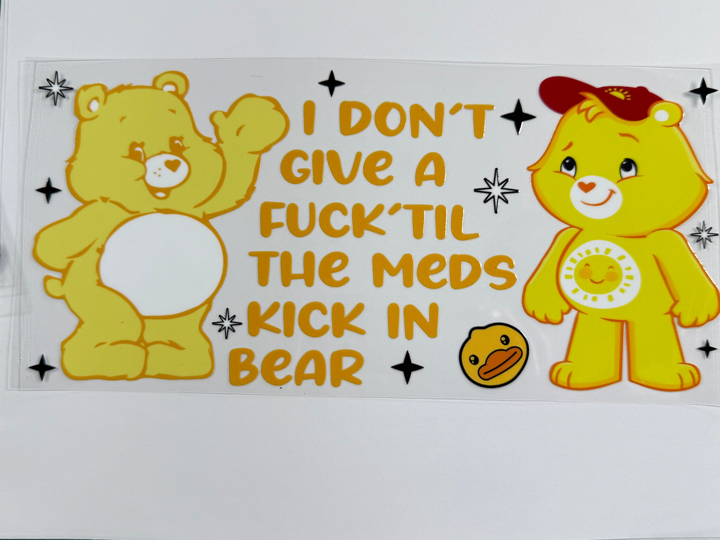 I don’t give a bear wrap