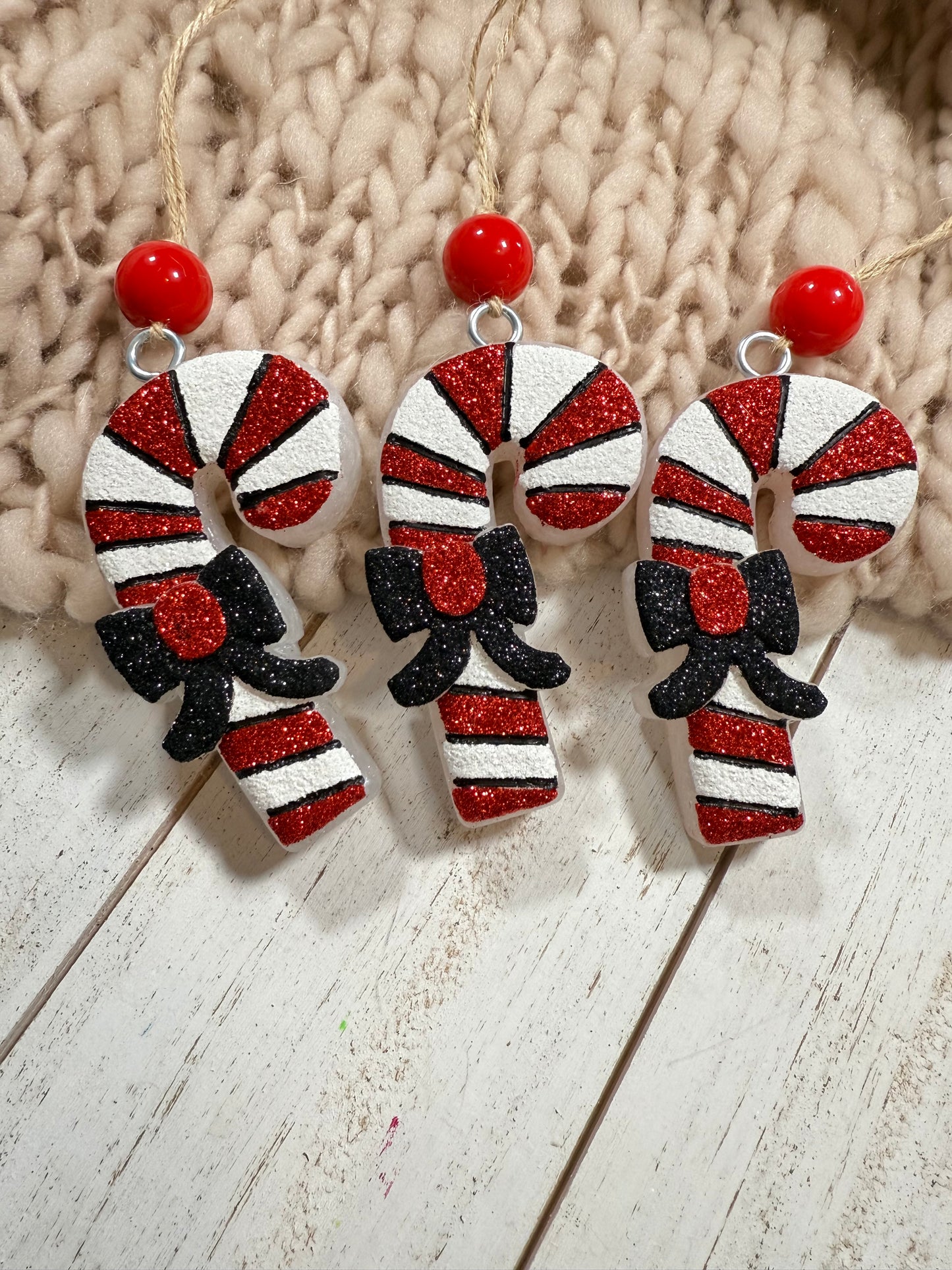 Custom freshie - candy cane