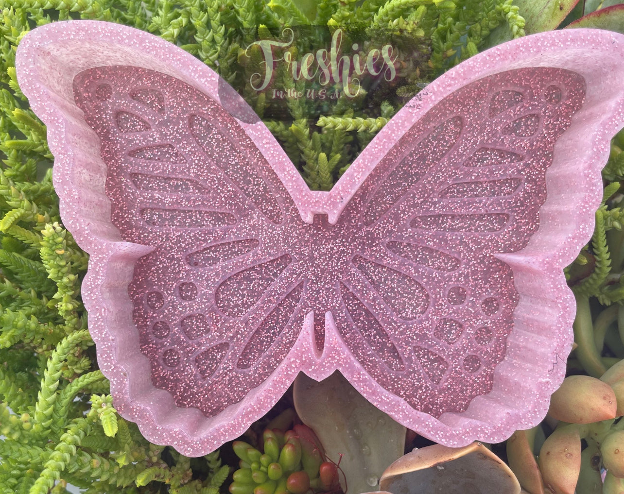 Custom butterfly freshie