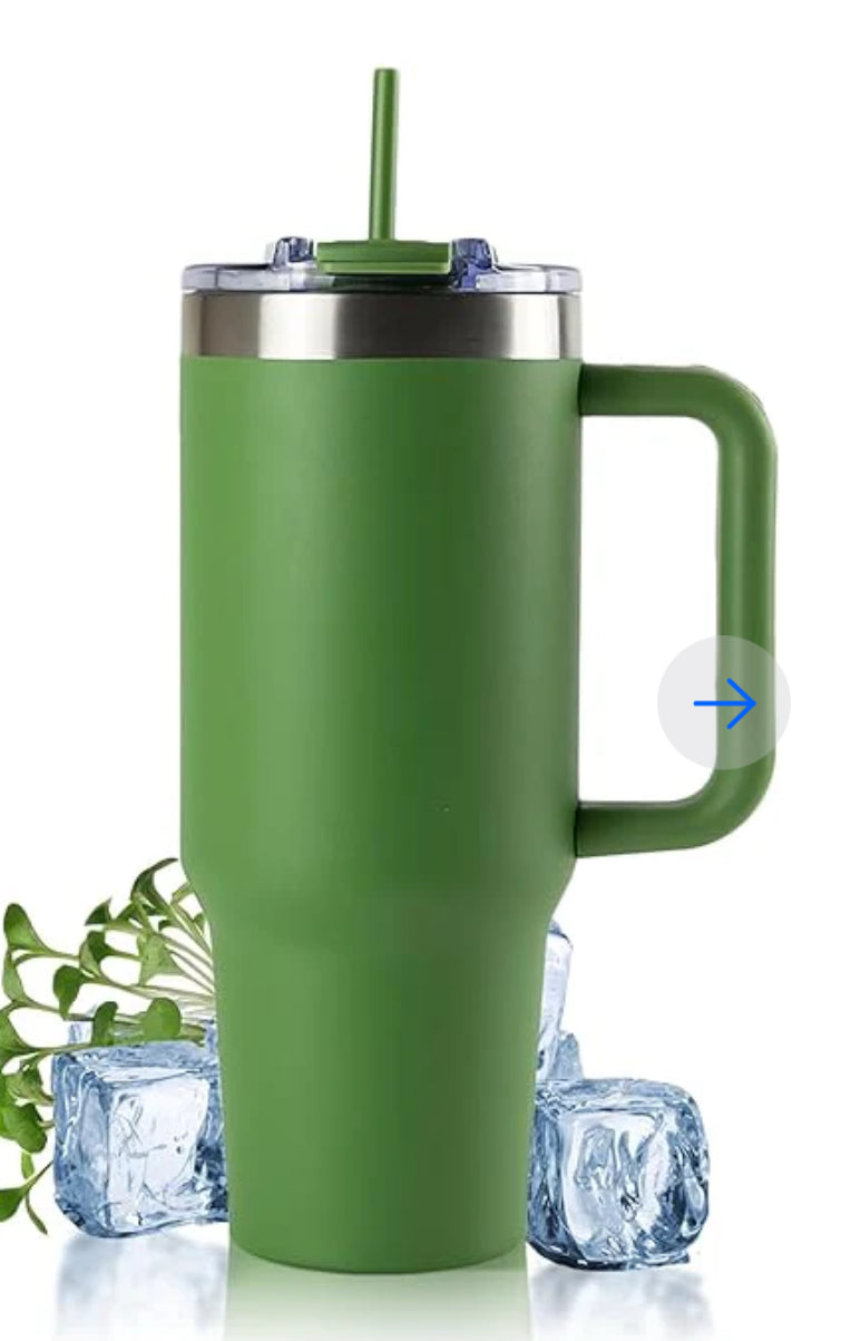40oz Green CAN ADD UVDTF wrap no epoxy