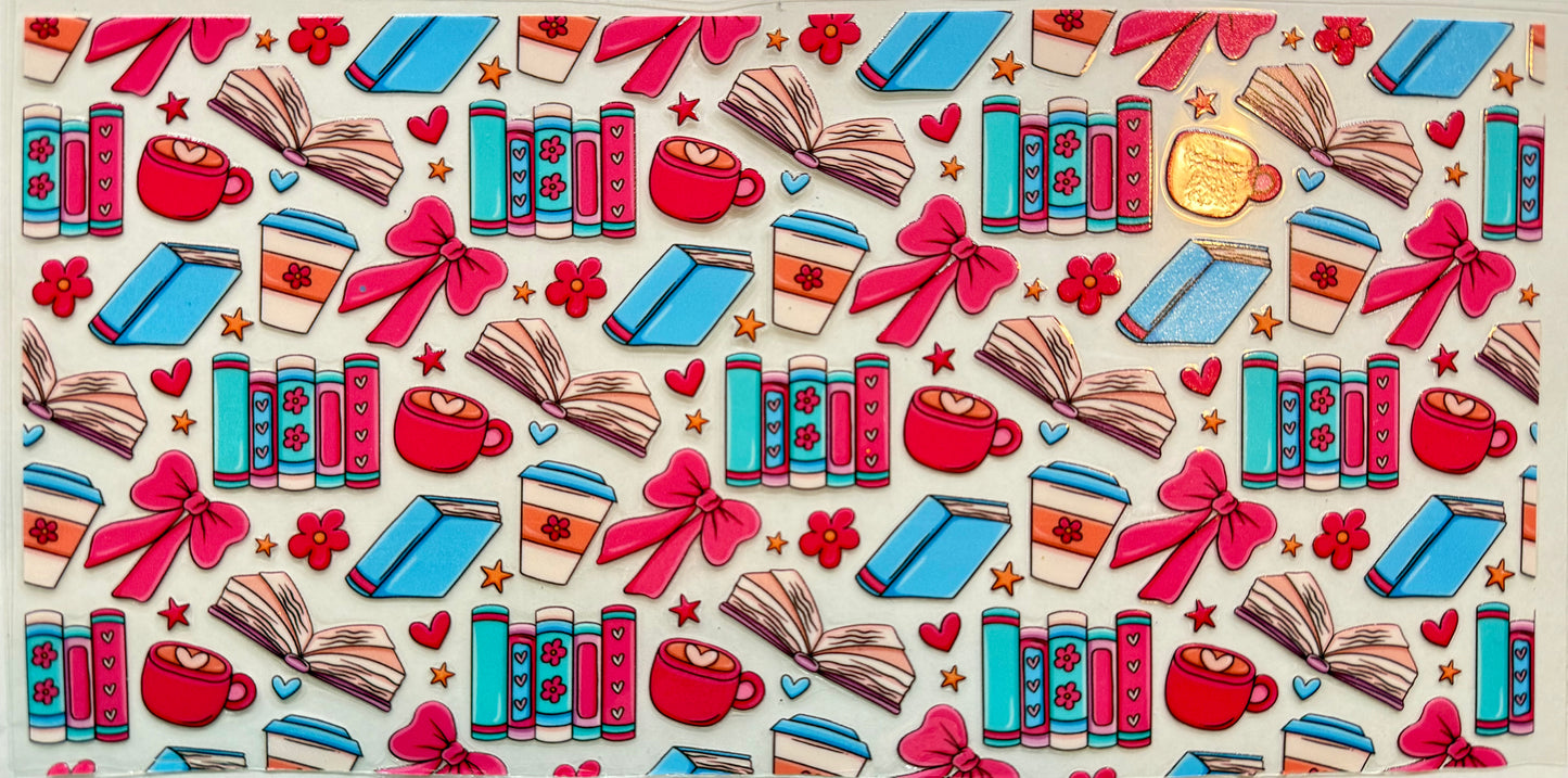 Books and coffee wrap