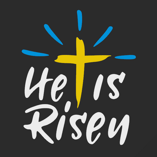 "He is Risen" Plate