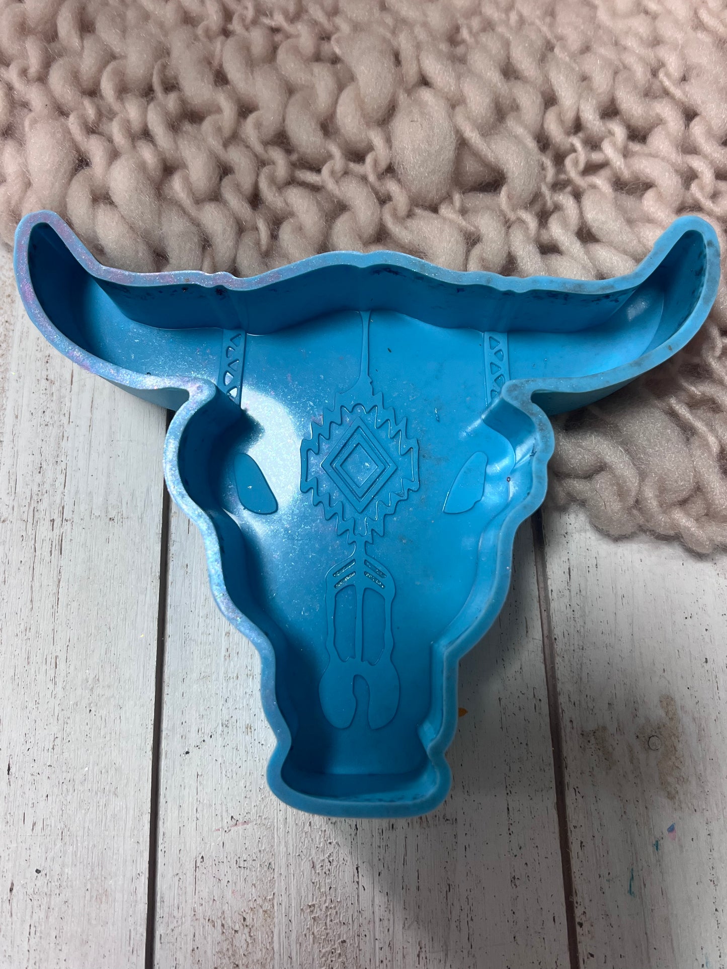 Custom freshie - bull skull