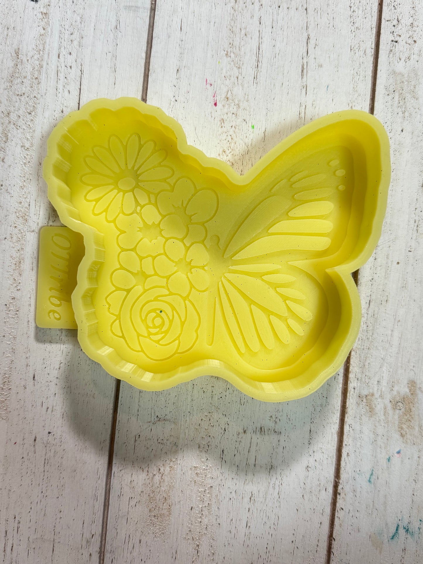 Butterfly with flowers freshie
