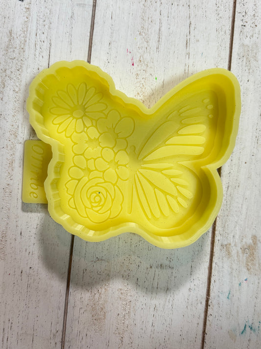 Butterfly with flowers freshie
