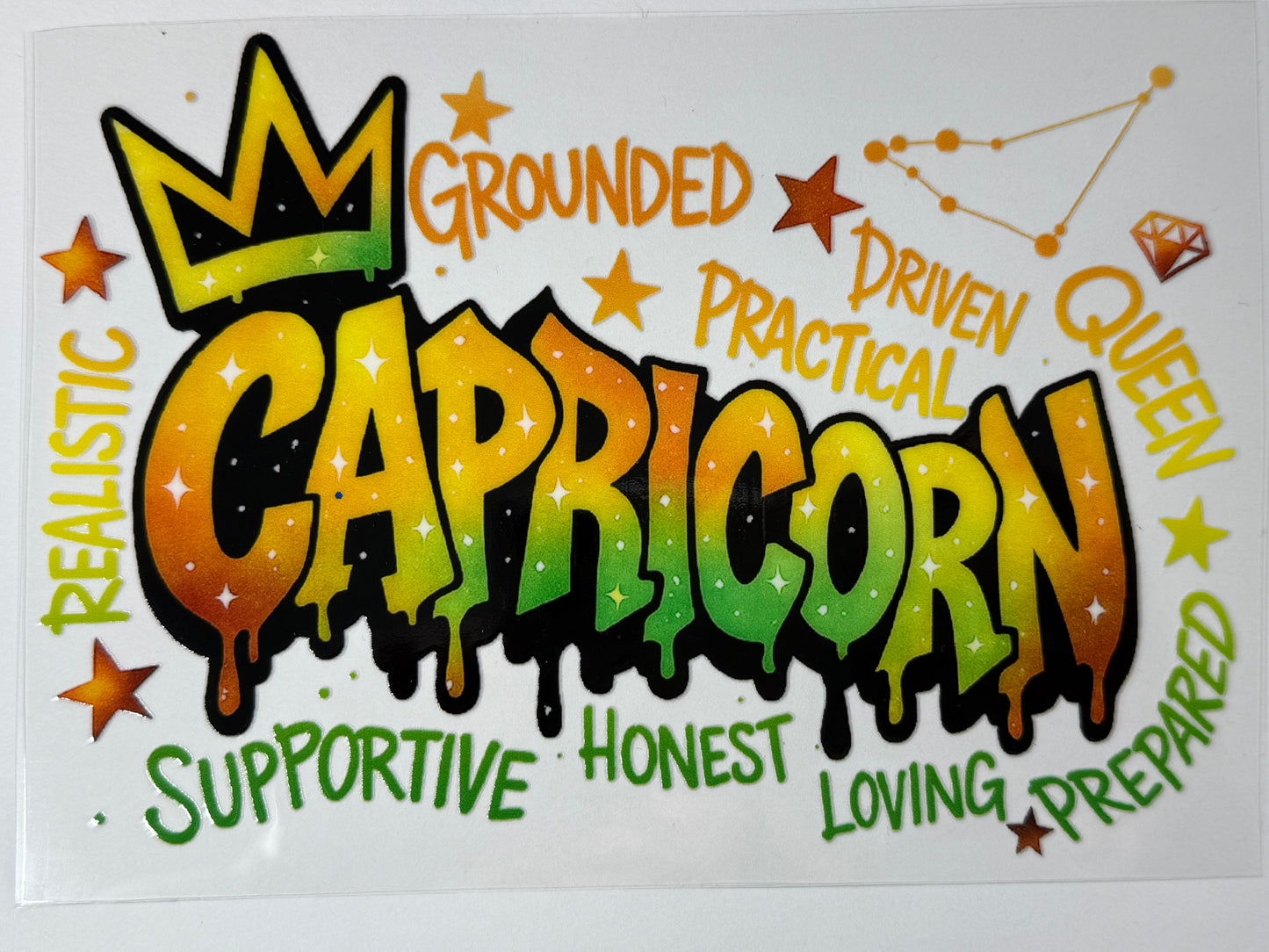 Capricorn cup wrap