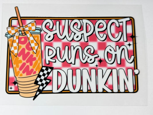 Suspect runs on ..