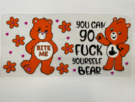 Go f yourself bear wrap