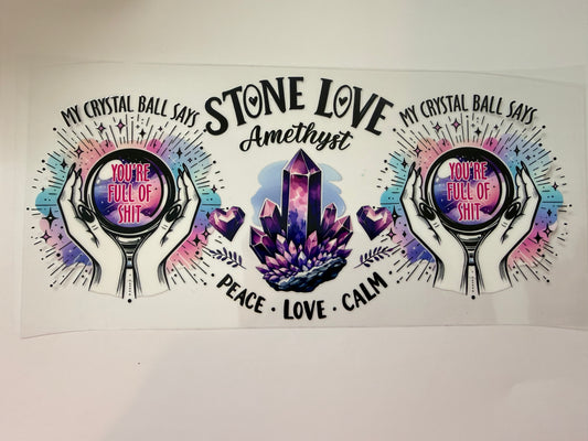 Crystal ball says wrap