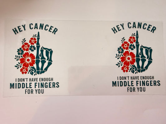 Hey cancer wrap