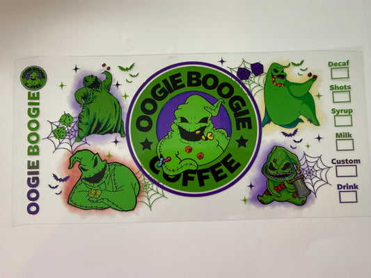 Oogie and coffee wrap