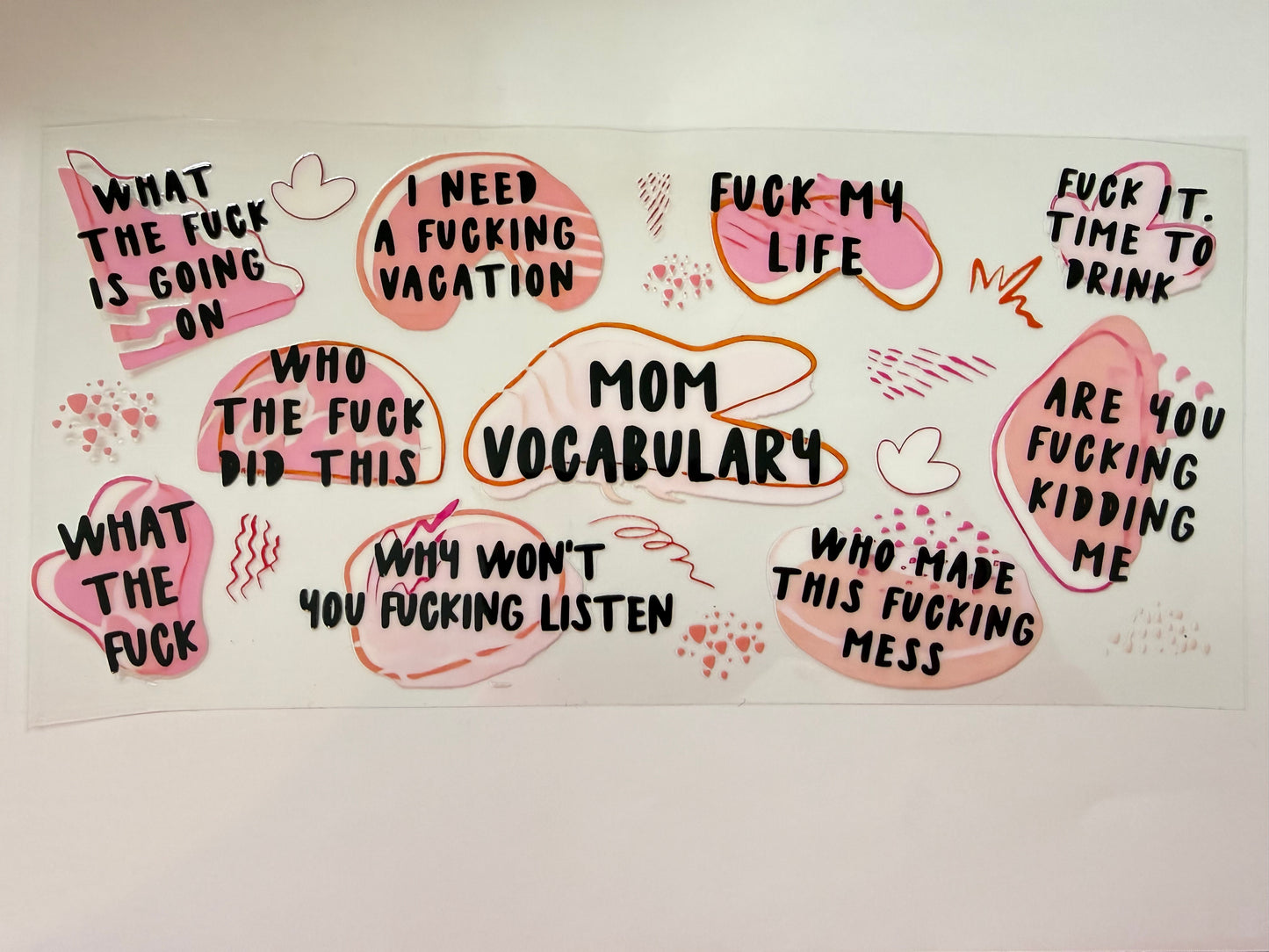 Mom vocab wrap
