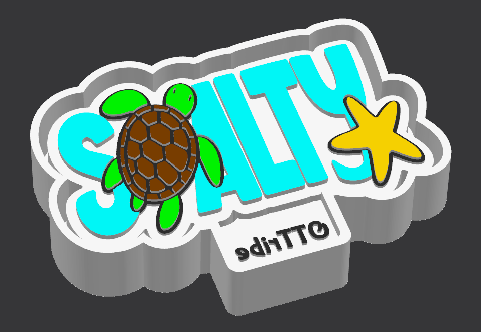 Salty Turtle Freshie